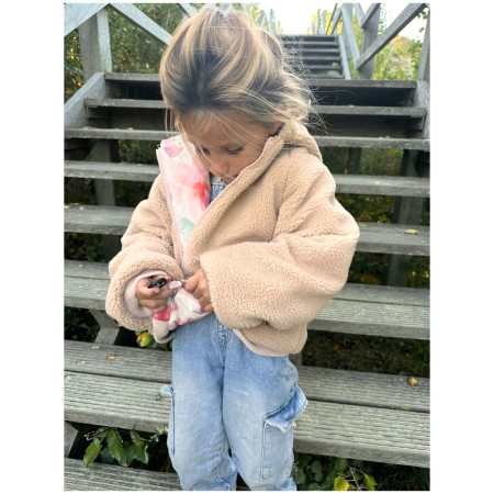 Kinder Winterjacke DucKsday Reversible Jacket Bliss/Sherpa