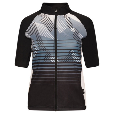 Damen-Radtrikot Dare 2b AEP Prompt Jersey schwarz Blk Empowerd