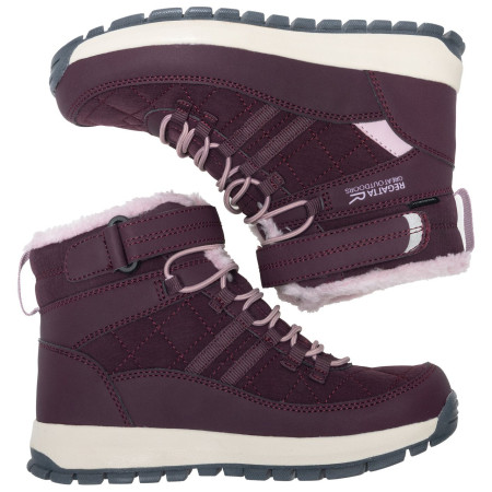 Kinder Winterschuhe Regatta Elbourne Junior Fig/Powder Lilac