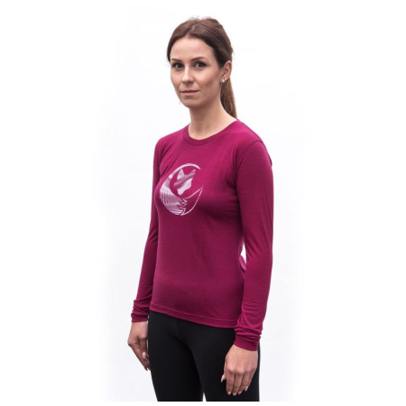 Damen-T-Shirt Sensor Merino Active Fox