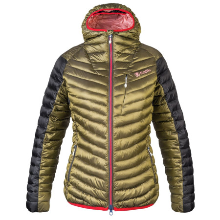 Damenjacke Rafiki Nevis grün/schwarz lizard/raven