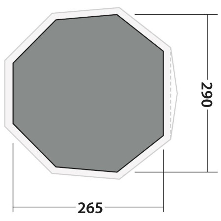 Zeltteppich Robens Fleece Carpet Klondike S