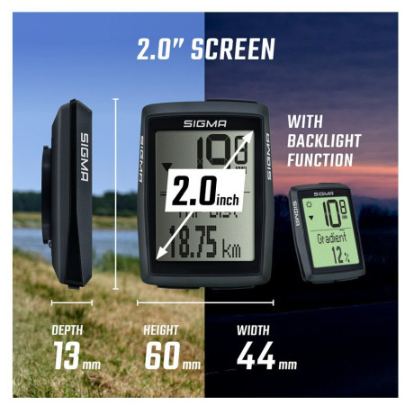 Fahrradcomputer Sigma BC 14.0 WL STS/CAD