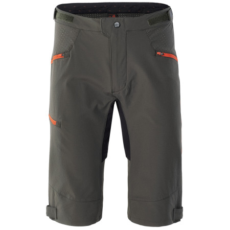 Herren-Radhose Radvik Xray Shorts GTS grau Forest Night/Tangarine Tango