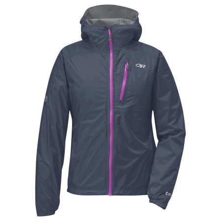 Damenjacke Outdoor Research Helium II grau/lila Night/Ultravilet