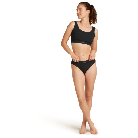 Damen-Funktionsslips Icebreaker W Mer Rib Lotus Hipster