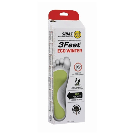 Schuheinlagen Sidas 3Feet Eco Winter Mid