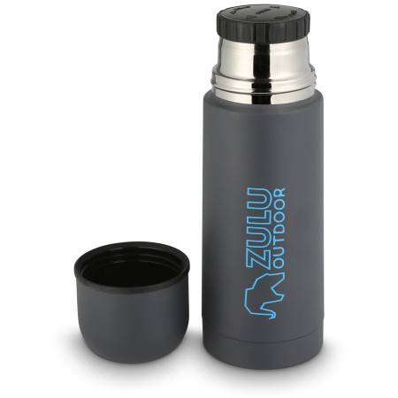 Thermokanne Zulu Vacuum Flask 0,35L grau/blau grey/blue