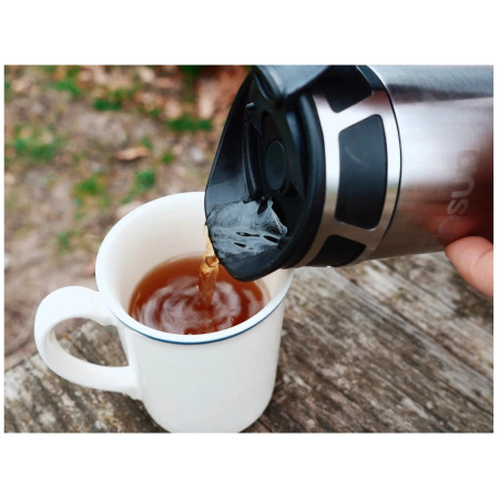 Thermokanne GoSun Brew 12 V a kávovar French Press