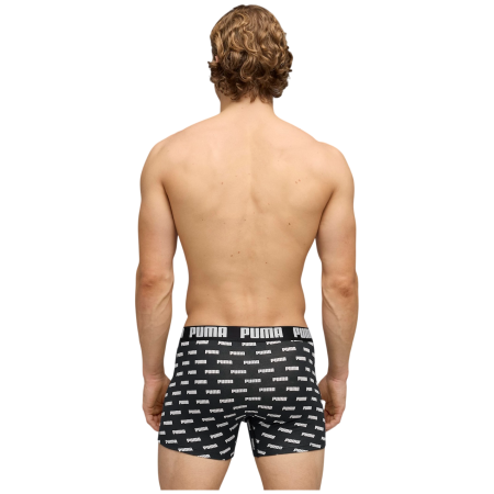 Herren-Boxershorts Puma Everyday Logo Print Boxers 2P