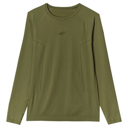 Herren-Thermoshirt 4F Seamless Underwear M172 olivenfarbe KHAKI