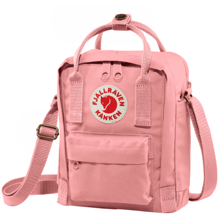 Tasche Fjällräven Kånken Sling rosa/weiß Pink