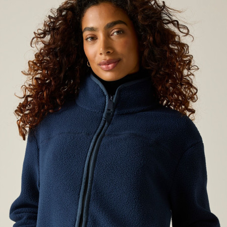 Damen-Sweatshirt Regatta Womens Frankie Borg Full Zip