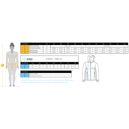 Damen-Sweatshirt Kilpi Tanali-W