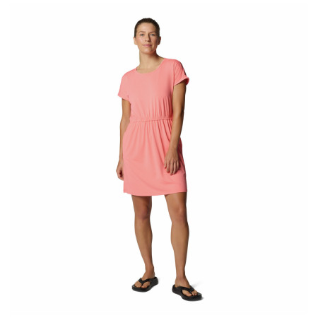 Damenkleid Columbia Chill River™ Short sleeve Dress rosa Alpenglow