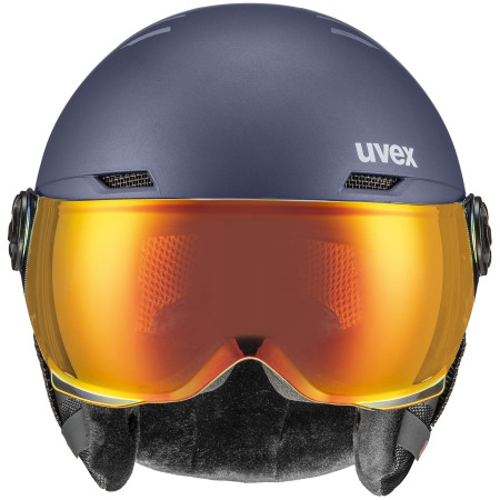 Kinder Skihelm Uvex Rocket Jr. Visor