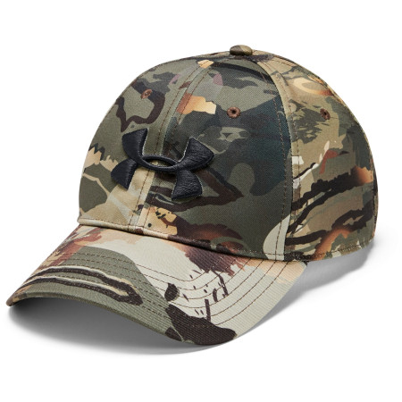 Baseballmütze Under Armour Camo Cap 2.0-CAM grün/schwarz UA Forest 2.0 Camo/Timber/Black