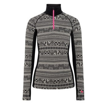 Damen-Sweatshirt Kari Traa Tale Hz schwarz BLACK