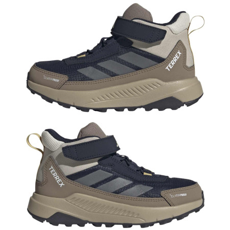 Kinderschuhe Adidas Terrex Anylander Mid Climaproof Blue