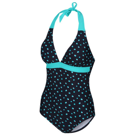 Damenbadeanzug Regatta Flavia Costume 2021 dunkelblau NavyDot