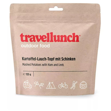 Trekkingnahrung Travellunch Kartoffelpüree mit Schinken und Lauch 125g