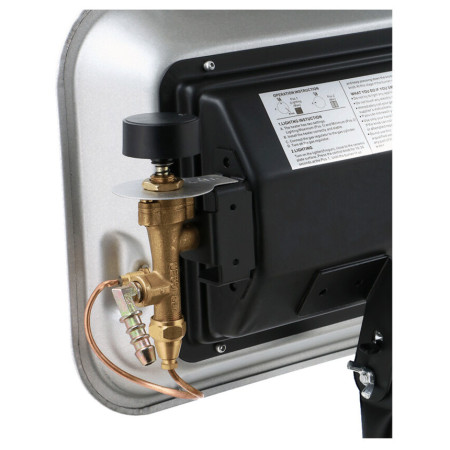 Warmwassersystem Mestic Gas heater bottle mounted MES-100 30mbar