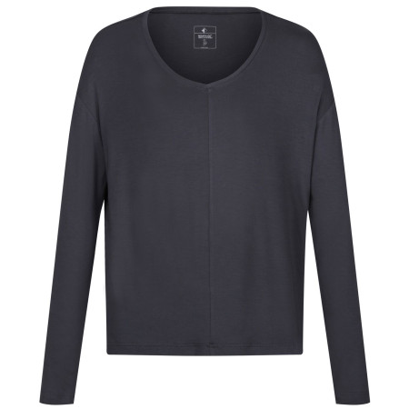 Damen-T-Shirt Regatta Pimmy schwarz Seal Grey