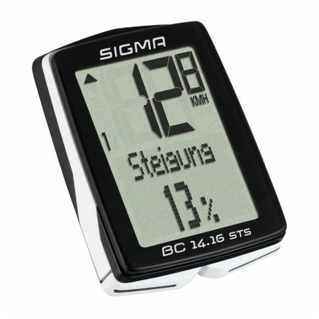 Fahrradcomputer Sigma BC 14.16 STS bezdrátový schwarz