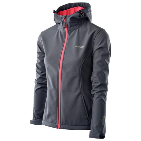 Damenjacke Hi-Tec Caria II grau MoonGrey/BrightPink