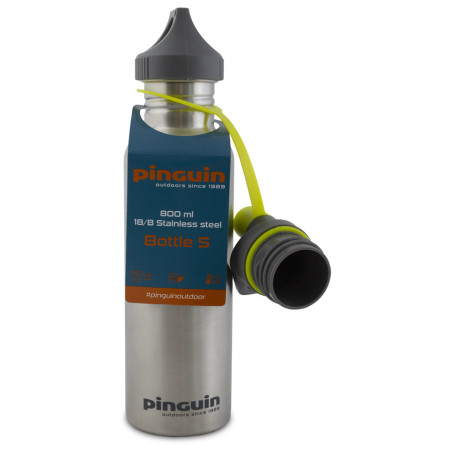 Flasche Pinguin Edelstahl Trinkflasche Bottle S 0.8L