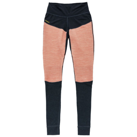 Damen-Funktionsunterhose Devold Tuvegga Merino Longs Wmn orange/schwarz CORAL