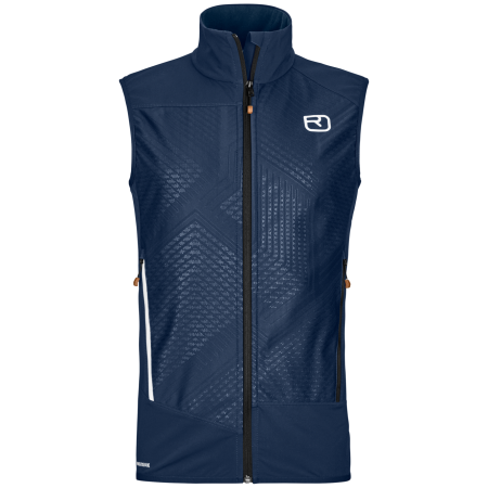 Herrenweste Ortovox Col Becchei Vest M dunkelblau Deep Ocean