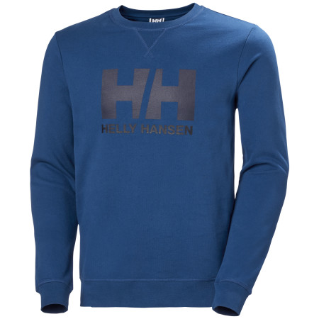 Herren-Sweatshirt Helly Hansen Hh Logo Crew Sweat blau 606 Deep Fjord