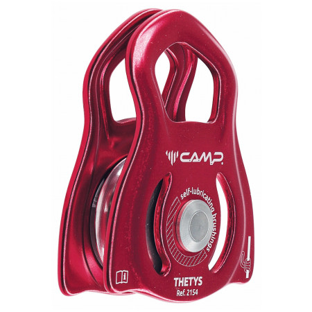 Umlenkrolle Camp Tethys rot Red