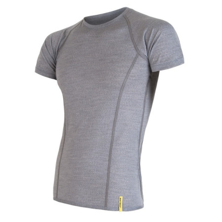 Herren-Funktionsshirt Sensor Merino Active kr. r. (2020) grau LightGrey