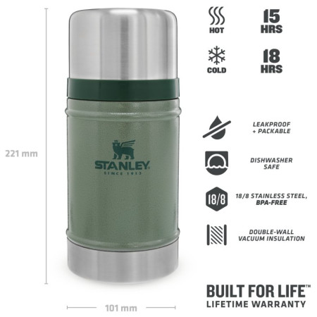 Thermobehälter fürs Essen Stanley Classic series jídelní 700 ml