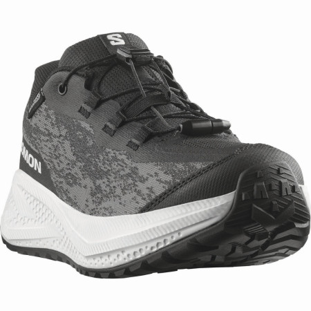 Kinderschuhe Salomon Aero Grvl Wp J Black-White-Black