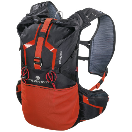 Trailrunningrucksack Ferrino Dry Run 12 schwarz/orange Black