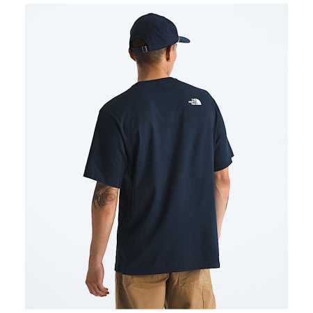 Herren-T-Shirt The North Face M Mountain Logo Relaxed S/S Pocket Tee