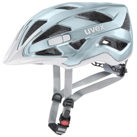 Fahrradhelm Uvex Active weiß/blau Aqua White