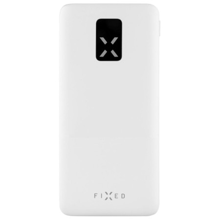 Powerbank FIXED Zen 10 s LCD displejem weiß White