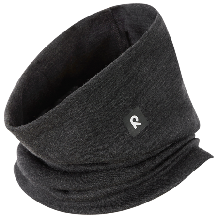 Kinder-Halswärmer Reima Saarto Black Melange schwarz/grau Black Melange