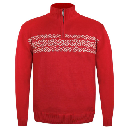 Herrenpullover Kama 4069 rot red
