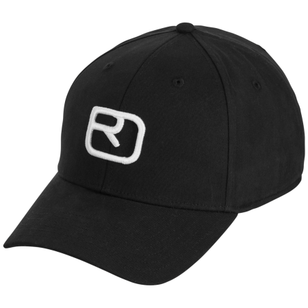 Baseballmütze Ortovox Logo Flex Cap schwarz Black Raven