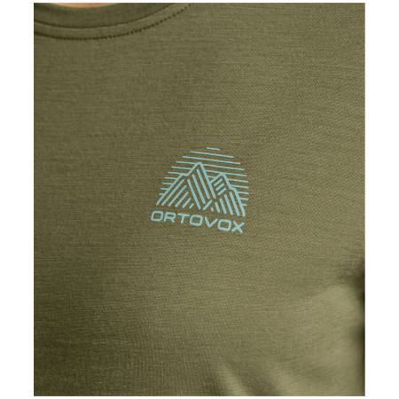 Damen-Funktionsshirt Ortovox 120 Cool Tec Mtn Stripe Ts W