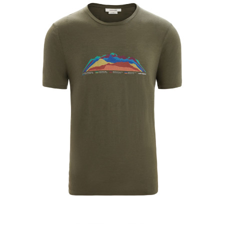 Herren-Funktionsshirt Icebreaker Tech Lite II SS Tee TBC grün Loden