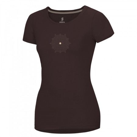 Damen-T-Shirt Ocún Classic T Women schwarz MandalaChocolate