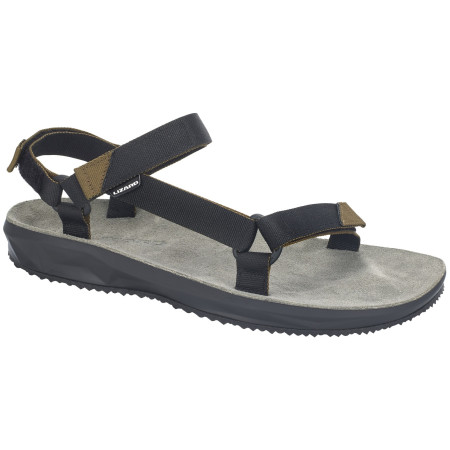 Herrensandalen Lizard Hike schwarz black/fir green