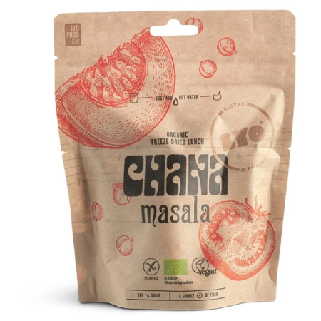 Nahrung Hauptspeise Lyo food Organická Chana Masala 270g