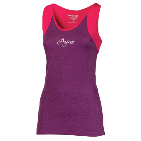 Damenunterhemd Progress Malaga 23MA lila PurpleMelter/Pink